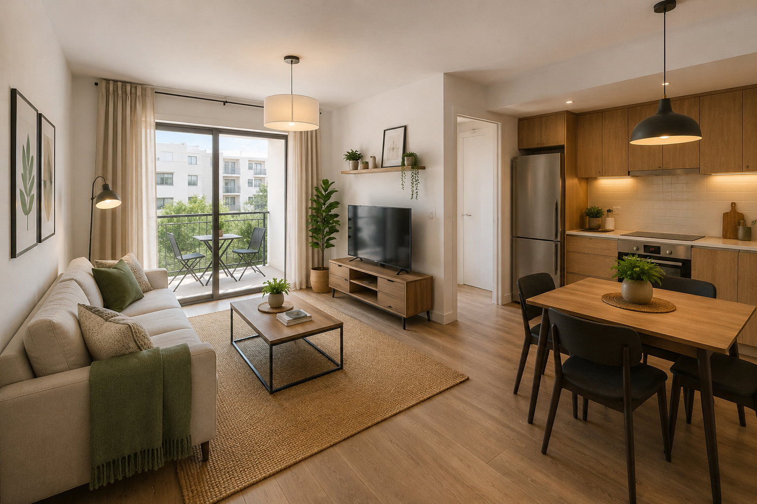 Apartment in Social developers