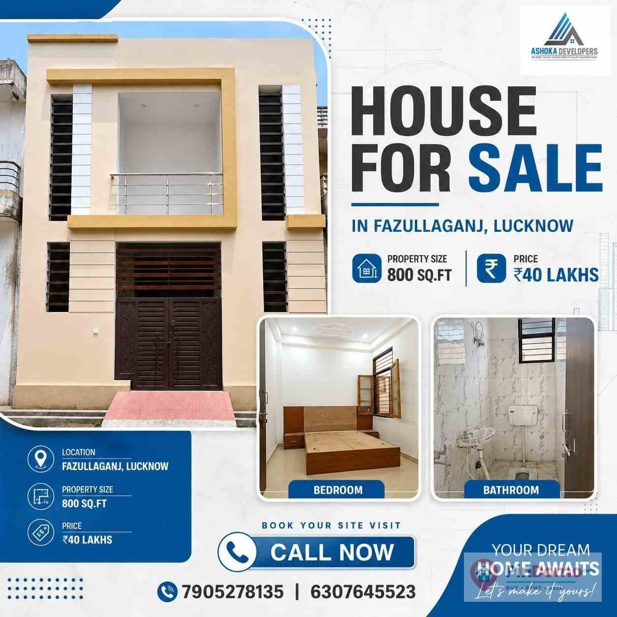 Affordable 2 BHK Independent House For Sale In Fazullaganj